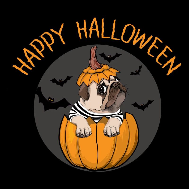 happy halloween mops