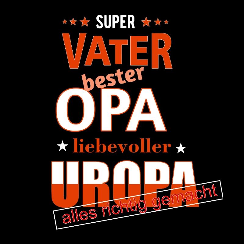 Vater Opa Uropa Geschenk