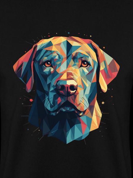 Buntes Labrador-Kunstdesign
