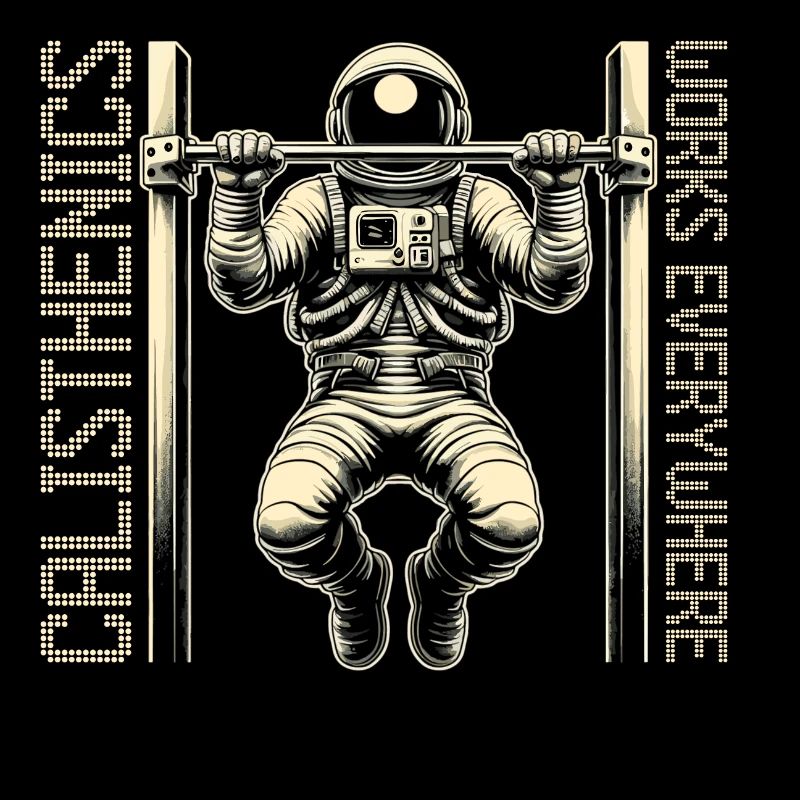 Calisthenics Works Anywhere Astronaut