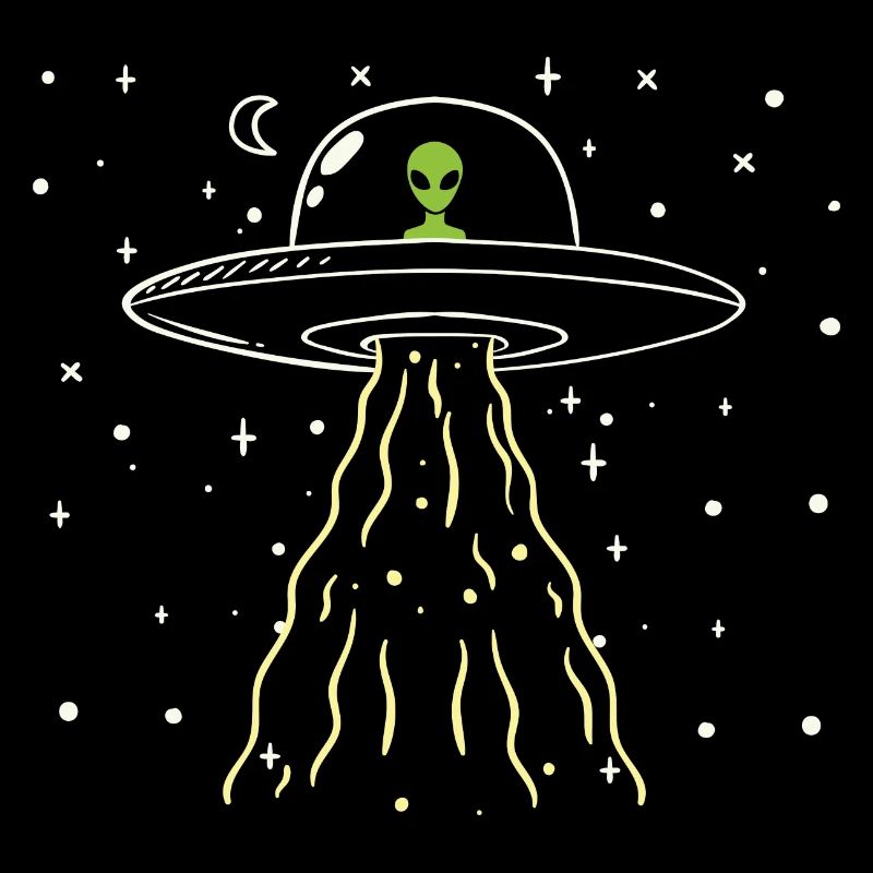 Alien space spaceship