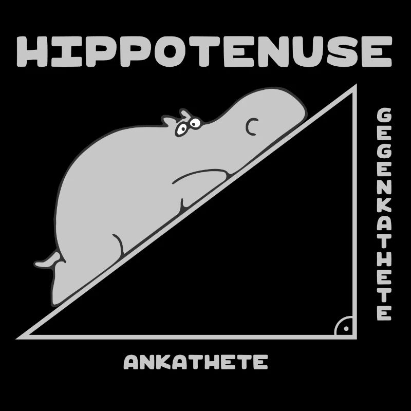 Hippotenuse (Hippo and Pythagoras Edition)
