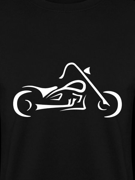 Motorrad Strichzeichnung