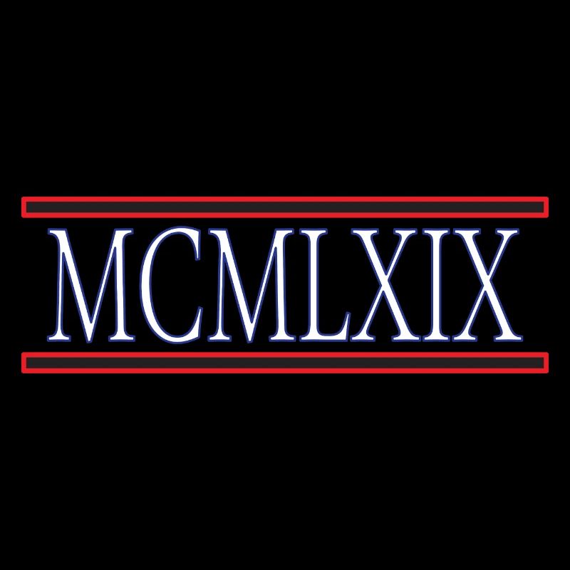 Ich kam, sah und siegte geboren am MCMLXIX 1969