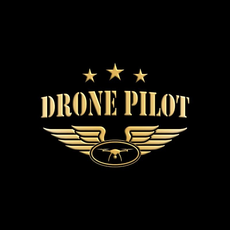Drone Pilot - Drohnenpilot Emblem Abzeichen