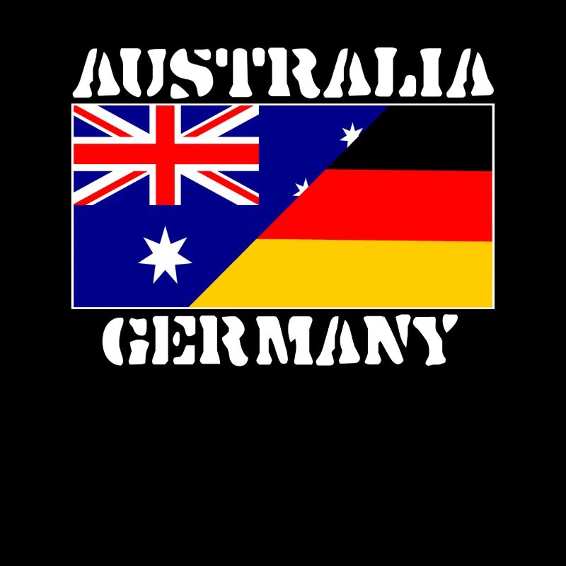 Australia Germany,Germany friendship,Flag