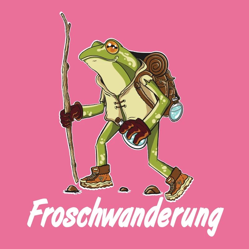 Frog migration, frogs toad walking amphibians