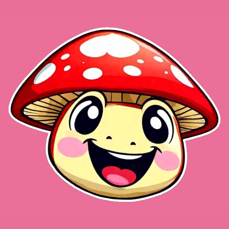 Funny little toadstool