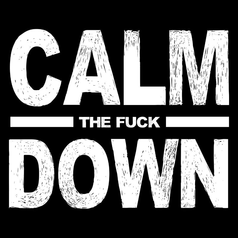 Entspannung und Relax. Just Calm Down