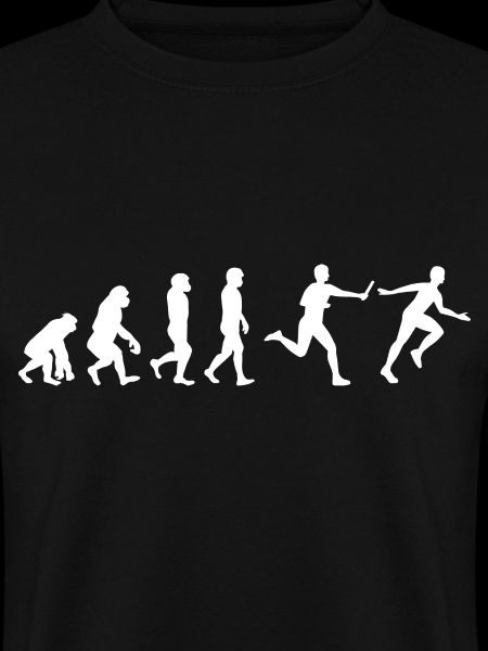 Staffellauf Athlet Leichtathletik Evolution