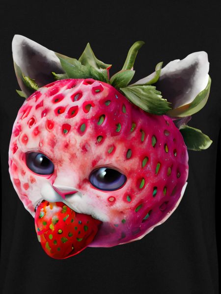 Erdbeerkatze