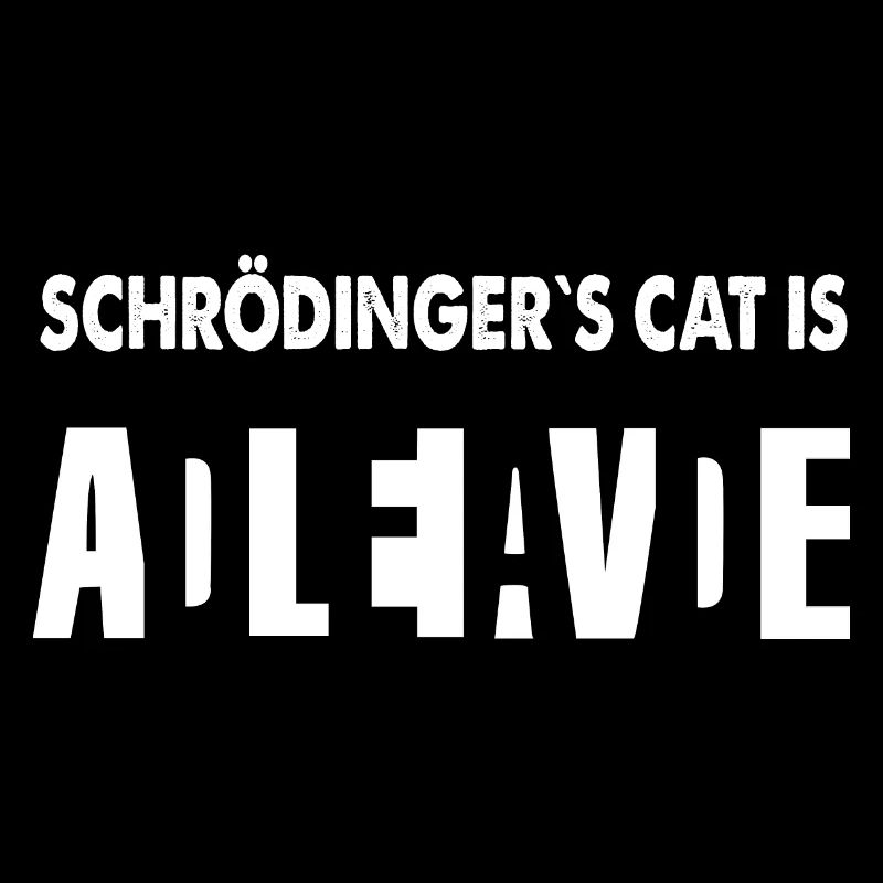 Le cadeau de Nerd Geek de la physique du chat de Schrodinger