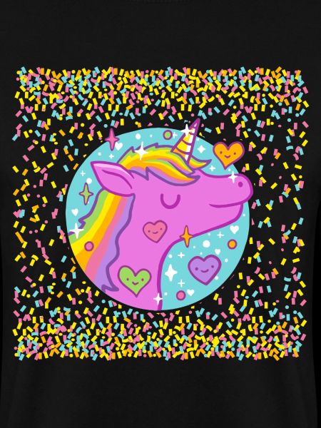 Einhorn im Glitzer