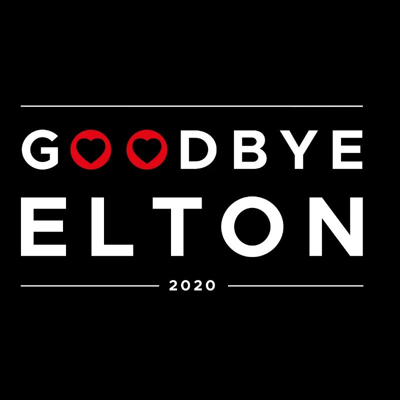 Elton Goodbye Abschied Herz Geschenk 2020