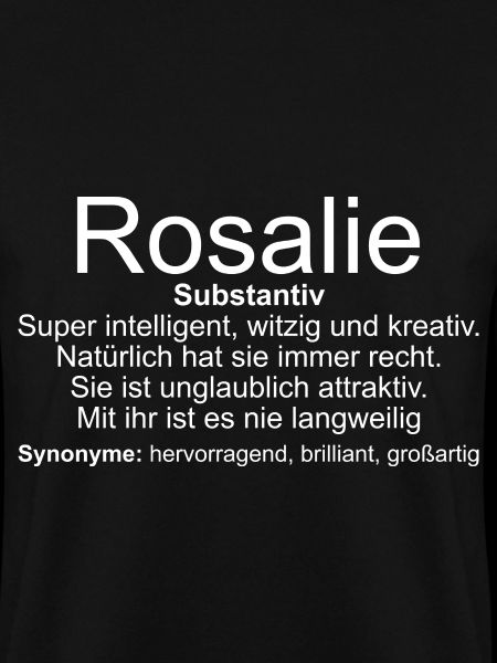 Name Definition Rosalie