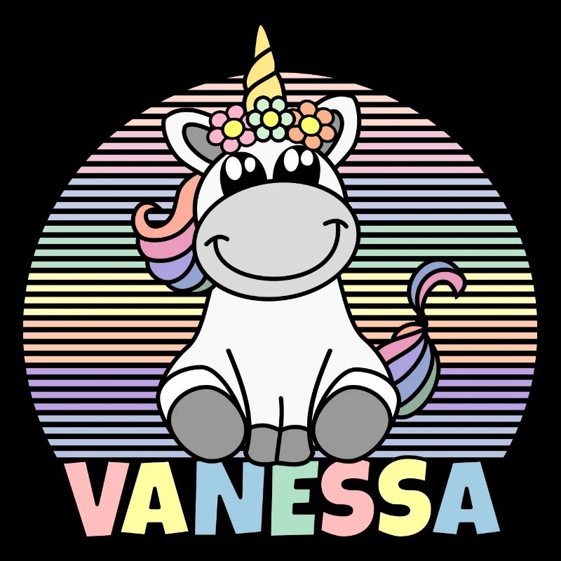 Nom de la licorne Vanessa