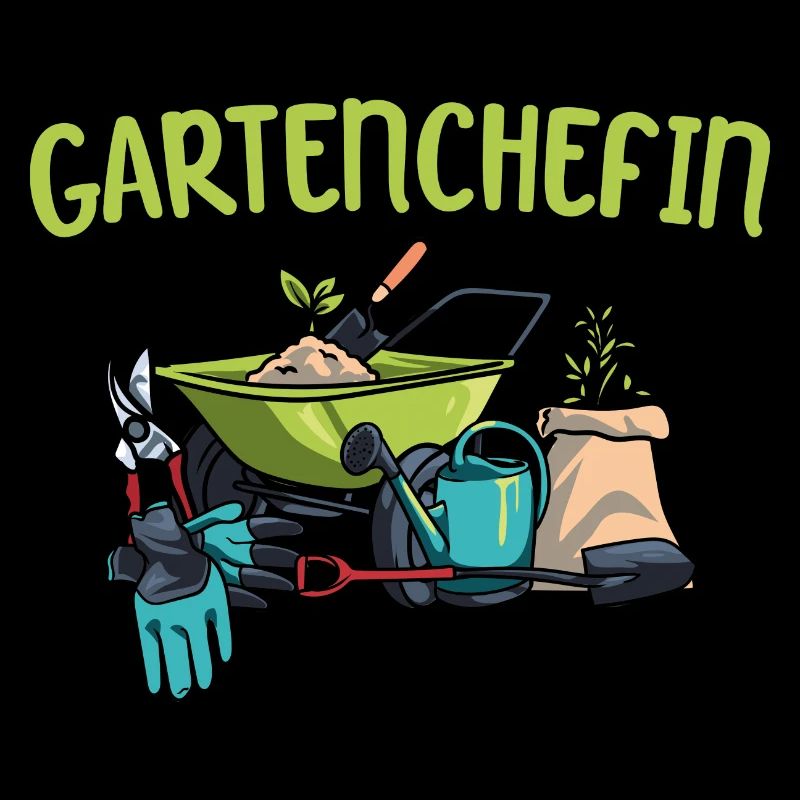 Gartenchefin Gärtnerin Hobbygärtnerin Geschenk