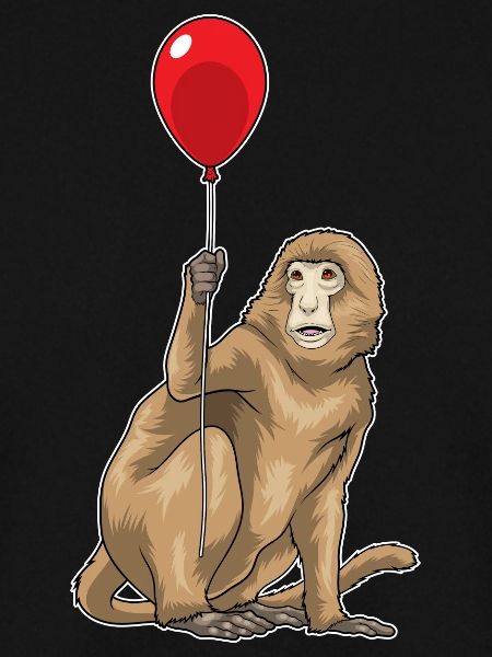 Affe Luftballon