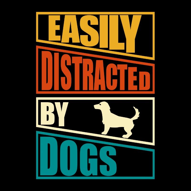 easily distracted by dogs