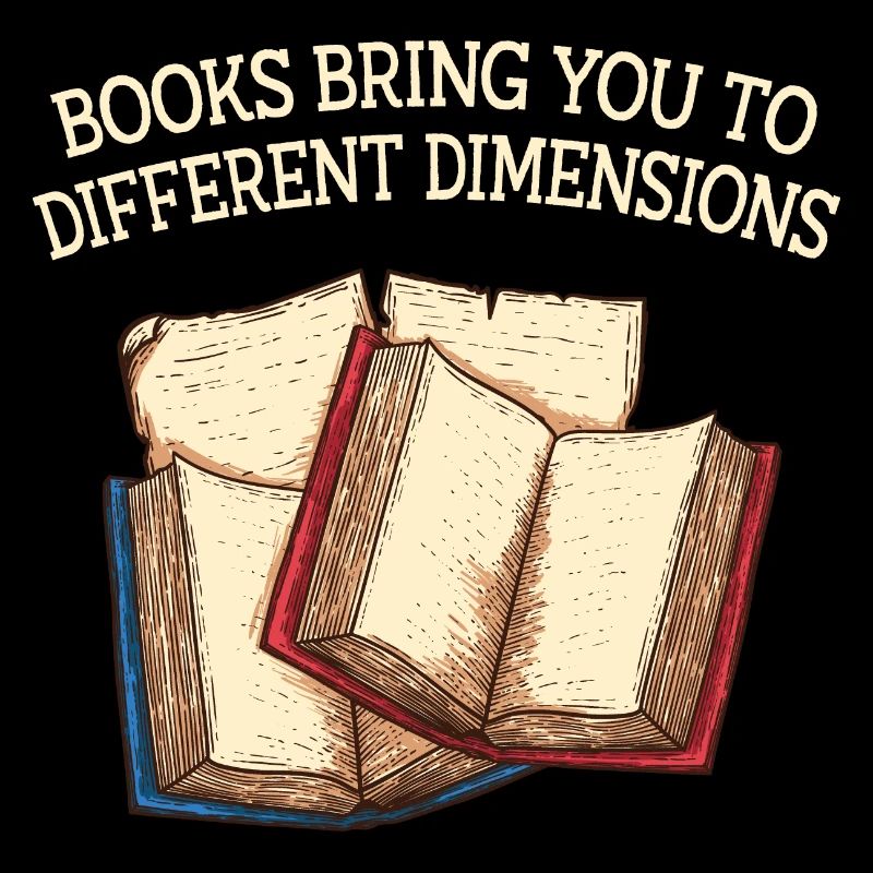 Les livres vous emmènent dans différentes dimensions