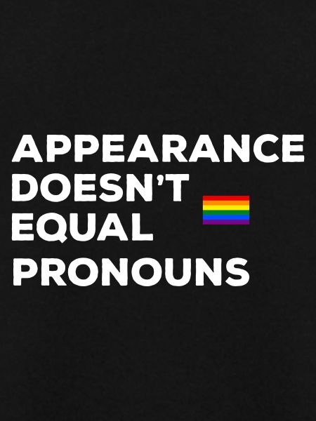 Appearance-no same pronouns