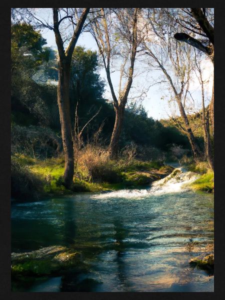 Forest River Wasserfall