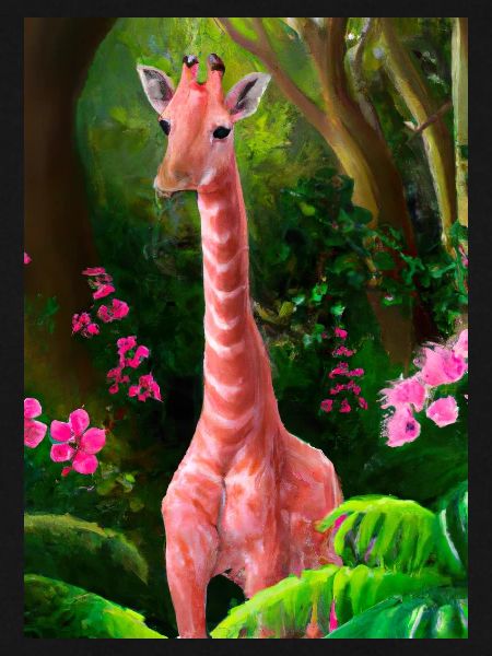 Rosa Giraffe