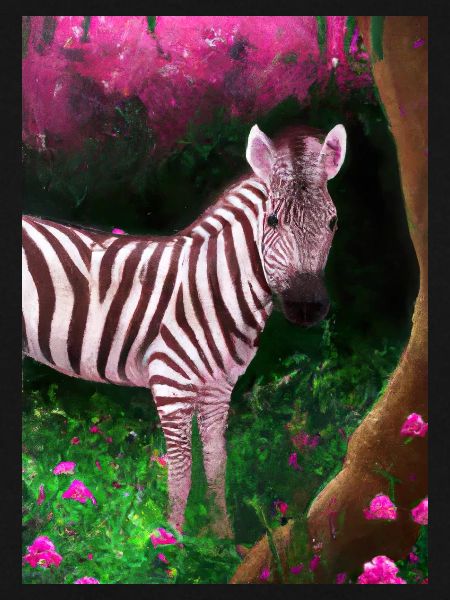 Rosa Zebra