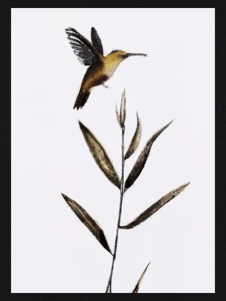 Abstrakter Vogel