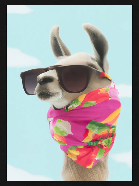 Ferienmode Lama