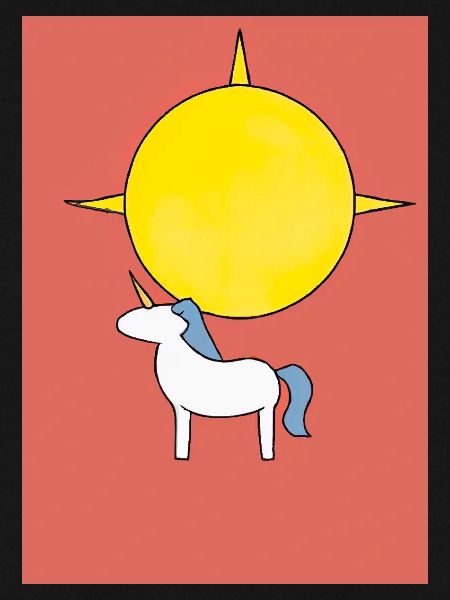 Minimales Einhorn