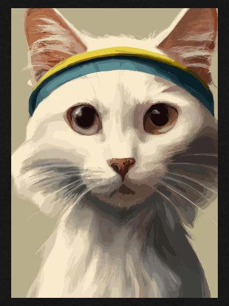 Tennis-Katze