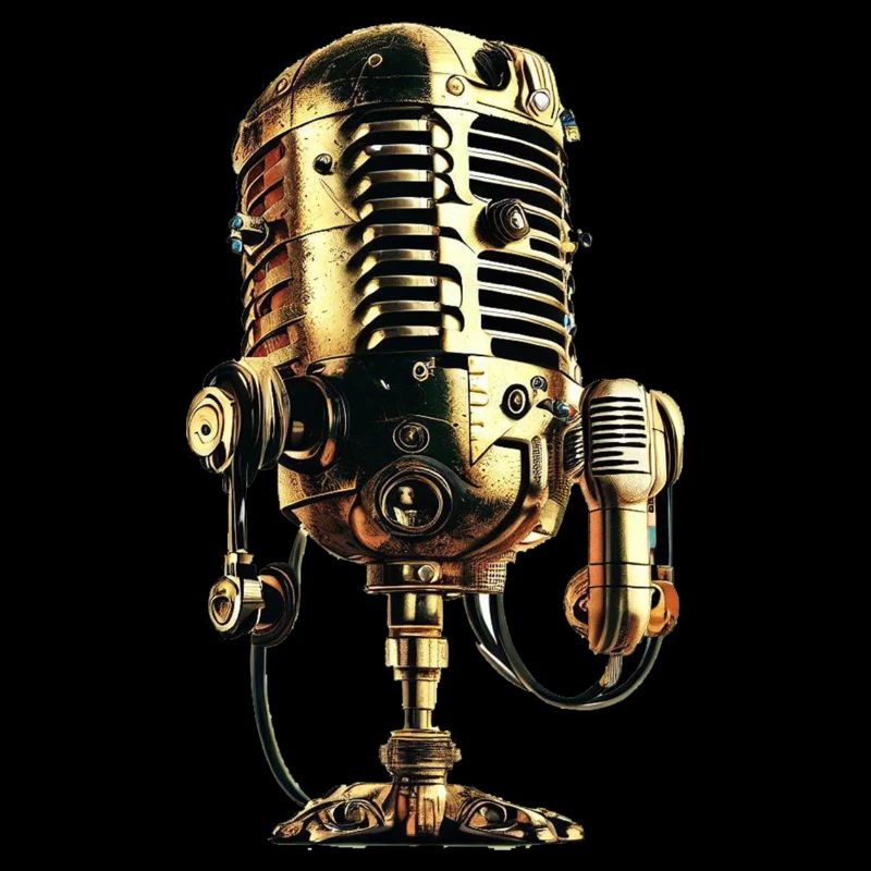 vintage microphone