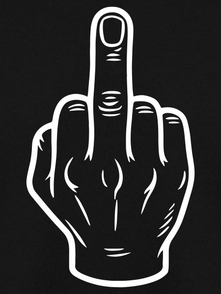 Mittelfinger Symbol