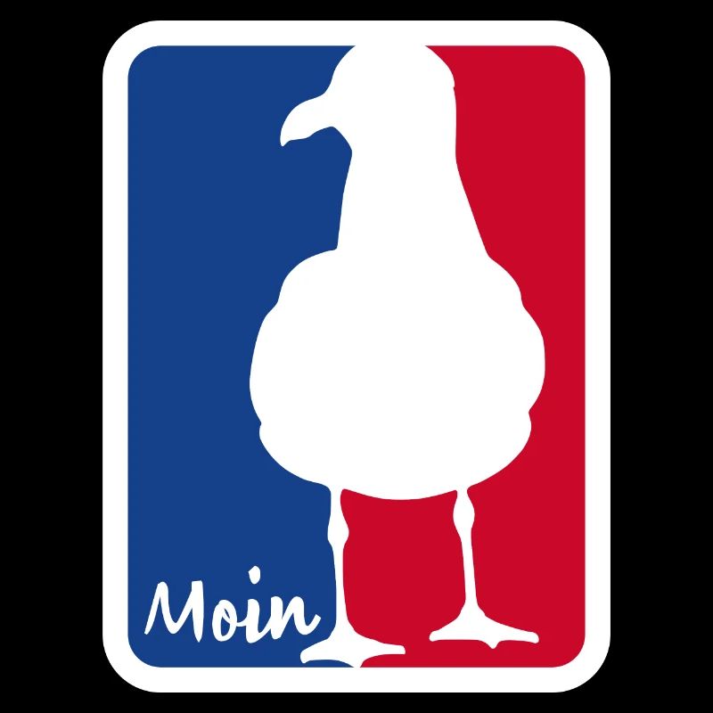 Moin Möwe Design Norddeutsch Ostsee Küste Urlaub