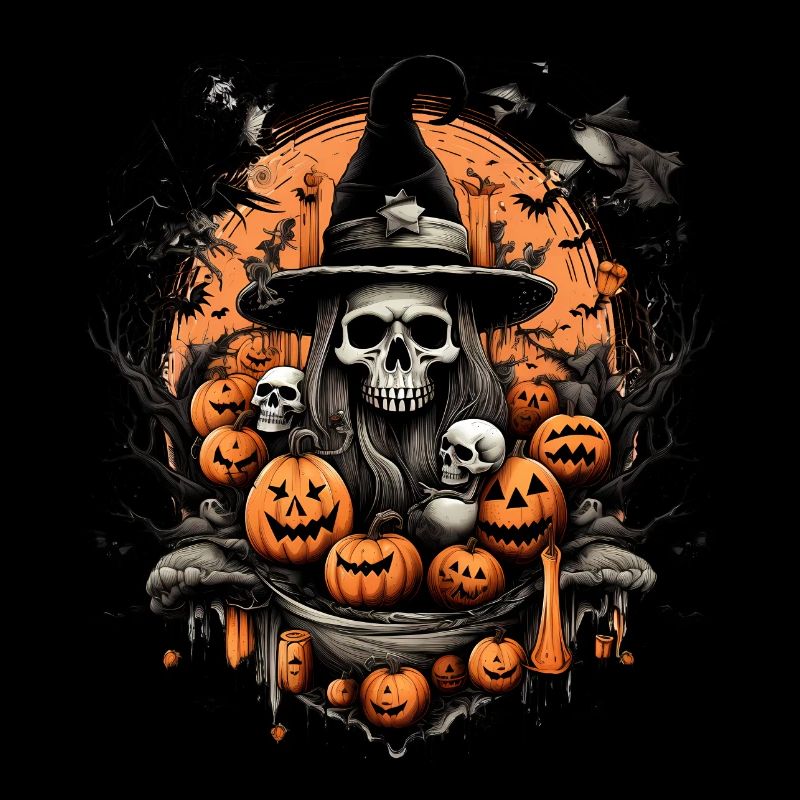 Halloween-Szene