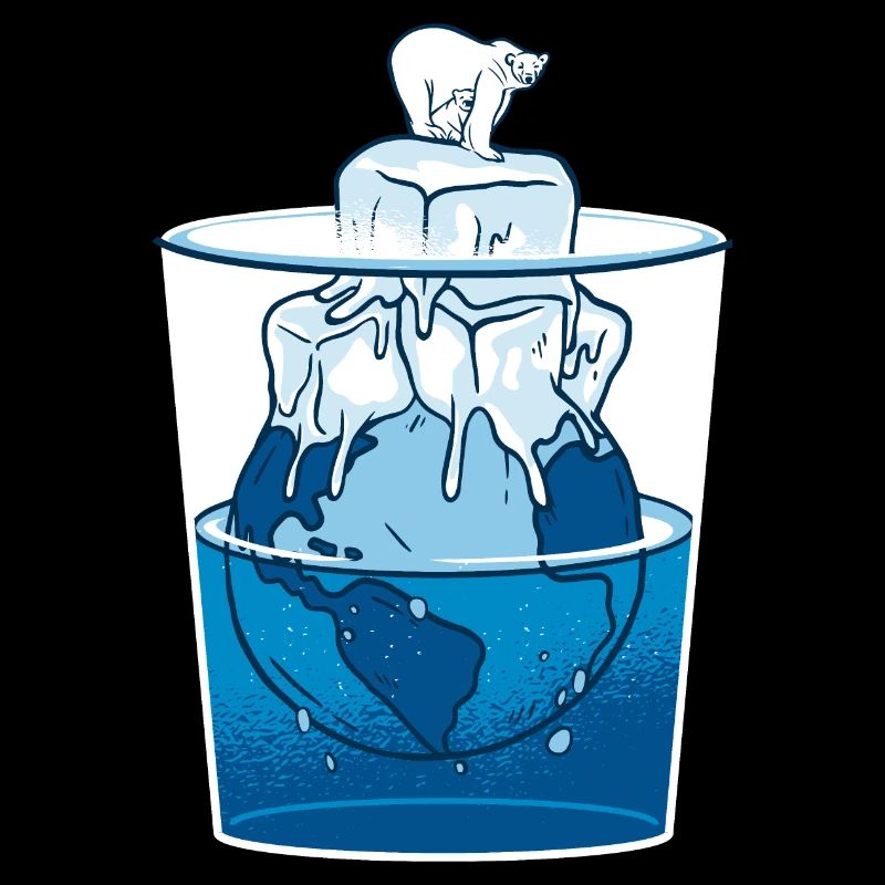 Green Planet Tshirt "Melting Future"