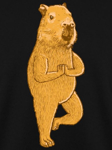 Capybara Yoga Übung