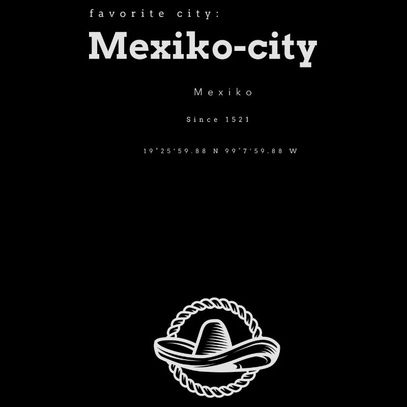 Coordonnées de rappel de la ville préférée de Mexico