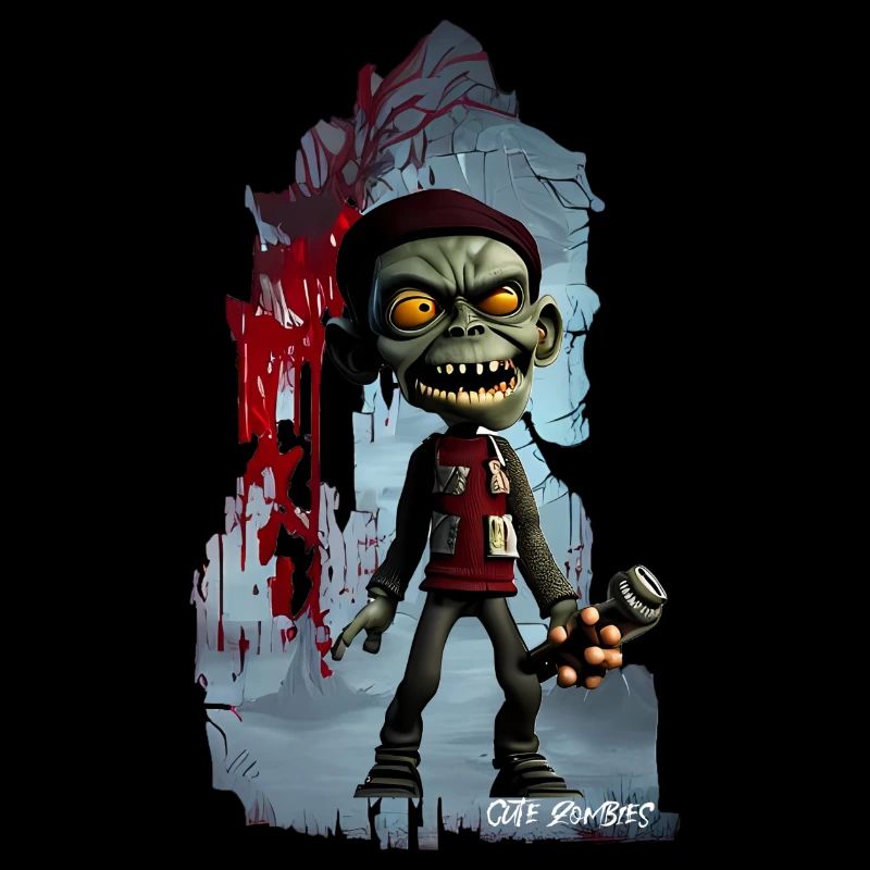 Cute Zombie Red Zane