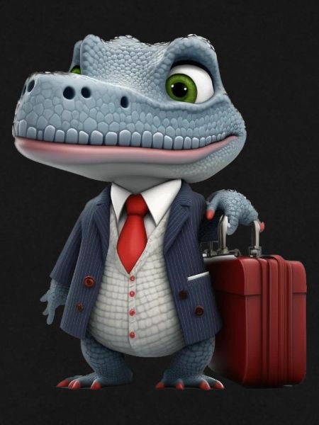 Business crocodile
