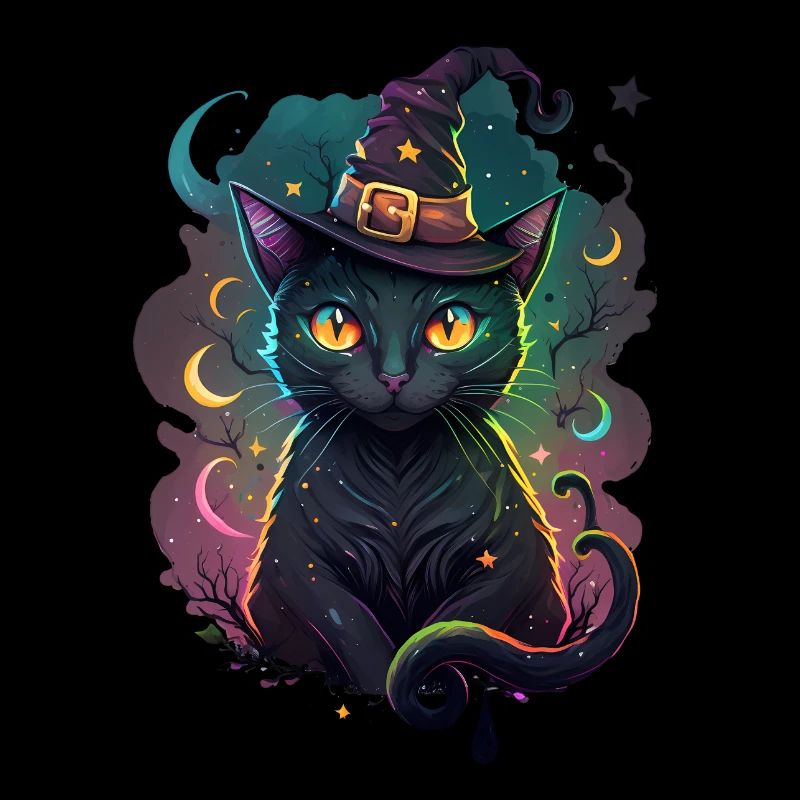 Schwarze Katze