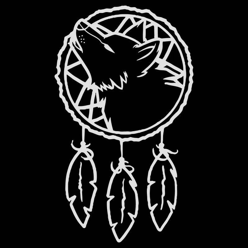 Wolf Dreamcatcher