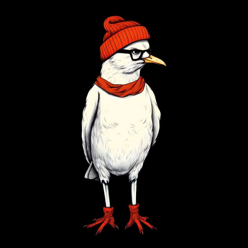 Hipster Seagull
