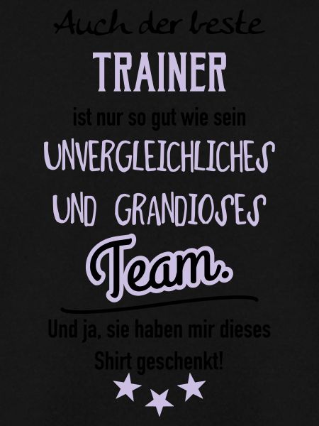 Bester Trainer Shirt