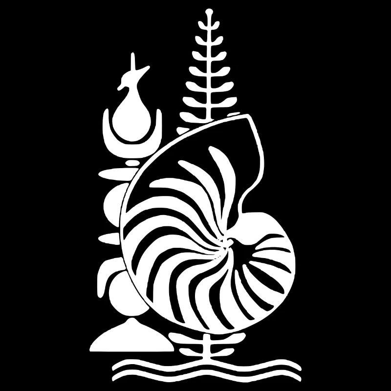 kanak design gift New Caledonia emblem