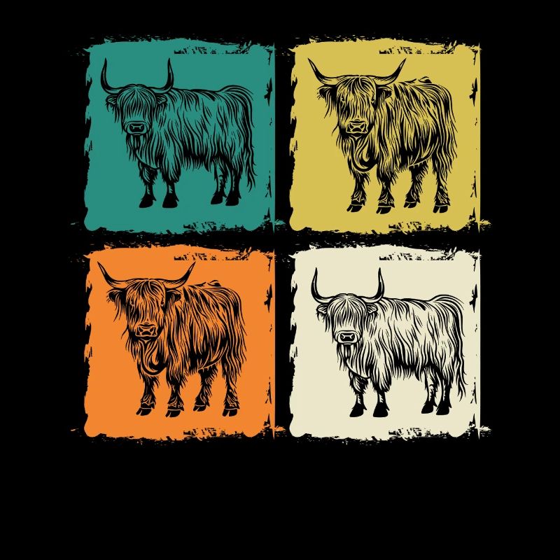 Cow Cattle Highland Cattle