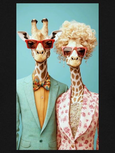 Giraffenpaar