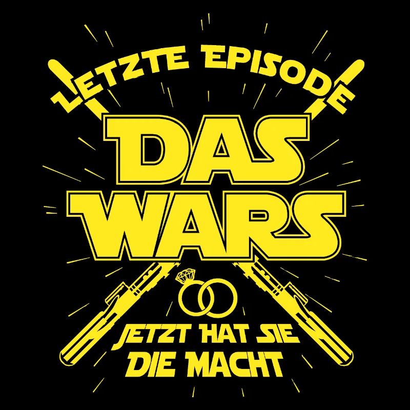 JGA Junggesellenabschied Das wars Bräutigam Mann