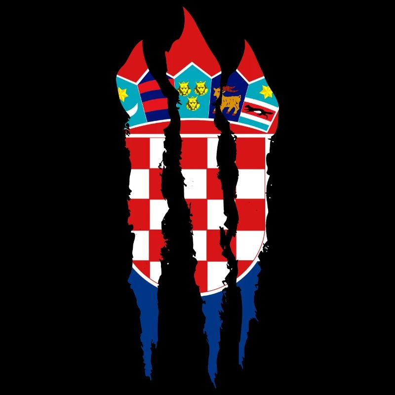 Drapeau de la Croatie Adriatique Zagreb Drapeau croate